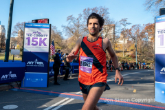 DECEMBER 4: The Ted Corbitt 15K race is held in Central Park, celebrating Corbitt's life and legacy on December 4, 2021. This race honors Ted Corbitt (1919–2007), the first president of New York Road Runners, the first African-American to compete in the Olympic marathon, and an ultramarathon pioneer who ran more than 200,000 miles in his lifetime. Beyond his running achievements, Corbitt’s legacy includes setting standards for course measurement and age-group competition.  Copyright Jon Simon