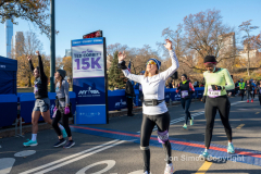 DECEMBER 4: The Ted Corbitt 15K race is held in Central Park, celebrating Corbitt's life and legacy on December 4, 2021. This race honors Ted Corbitt (1919Ð2007), the first president of New York Road Runners, the first African-American to compete in the Olympic marathon, and an ultramarathon pioneer who ran more than 200,000 miles in his lifetime. Beyond his running achievements, CorbittÕs legacy includes setting standards for course measurement and age-group competition.  Copyright Jon Simon