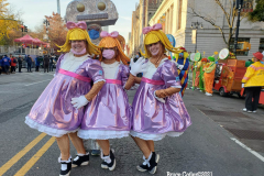 New York,  The 95th Annual Macy's Thanksgiving Day Parade held on November 25th, 2021, in New York City,  
The Parade route is 2.5 miles from start to finish winding thru the streets of Manhattan to its final destination Macy's at 34th Street.