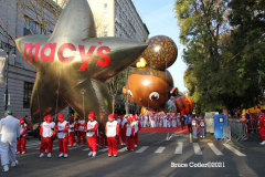 New York,  The 95th Annual Macy's Thanksgiving Day Parade held on November 25th, 2021, in New York City,  
The Parade route is 2.5 miles from start to finish winding thru the streets of Manhattan to its final destination Macy's at 34th Street.