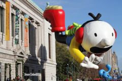 New York,  The 95th Annual Macy's Thanksgiving Day Parade held on November 25th, 2021, in New York City,  
The Parade route is 2.5 miles from start to finish winding thru the streets of Manhattan to its final destination Macy's at 34th Street.