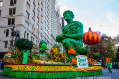Balloons galore as the MacyÕs 95th Annual Thanksgiving Parade marched through Manhattan on 11/25/21.  Copyright Jon Simon