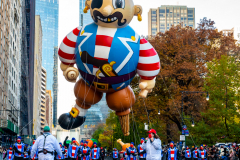 Balloons galore as the MacyÕs 95th Annual Thanksgiving Parade marched through Manhattan on 11/25/21.  Copyright Jon Simon