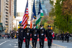 Balloons galore as the MacyÕs 95th Annual Thanksgiving Parade marched through Manhattan on 11/25/21.  Copyright Jon Simon
