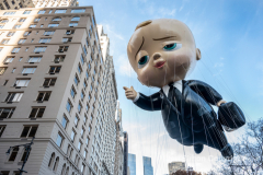 Balloons galore as the MacyÕs 95th Annual Thanksgiving Parade marched through Manhattan on 11/25/21.  Copyright Jon Simon