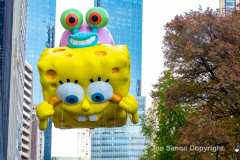 Balloons galore as the MacyÕs 95th Annual Thanksgiving Parade marched through Manhattan on 11/25/21.  Copyright Jon Simon