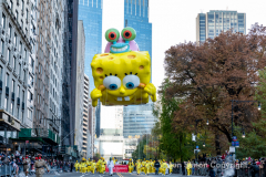 Balloons galore as the MacyÕs 95th Annual Thanksgiving Parade marched through Manhattan on 11/25/21.  Copyright Jon Simon