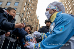 Balloons galore as the MacyÕs 95th Annual Thanksgiving Parade marched through Manhattan on 11/25/21.  Copyright Jon Simon