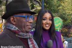 New York,  The 95th Annual Macy's Thanksgiving Day Parade held on November 25th, 2021, in New York City,  
The Parade route is 2.5 miles from start to finish winding thru the streets of Manhattan to its final destination Macy's at 34th Street.