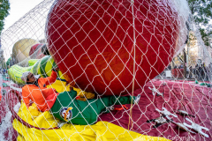 Macy’s Parade Balloon Inflation was held along NYC’s Central Park West on 11/24/21.  Balloons of various colors and sizes were on display to the public This is as an annual event, the night before the Macy’s parade.  Copyright Jon Simon