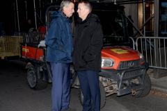 11.24.21 Mayor Bill De Blasio, NYPD COMMISSIONER Dermot Shea,Macy’s CEO Jeff Gennette hold press conference at the staging area for the 2021 Macy’s Thanksgiving Day parade.
(C) Steve Sands/ New York Newswire