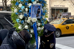 The Wake for NYPD Officer Jason Rivera at St Patrick's Cathedral