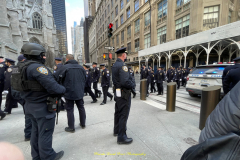 The Wake for NYPD Officer Jason Rivera at St Patrick's Cathedral