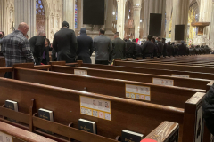 The Wake for NYPD Officer Jason Rivera at St Patrick's Cathedral