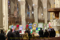 The Wake for NYPD Officer Jason Rivera at St Patrick's Cathedral