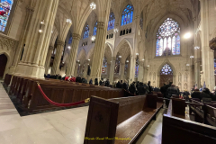 The Wake for NYPD Officer Jason Rivera at St Patrick's Cathedral