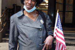 Salute to the HomeTown Heroes Ticker-Tape Parade to honor essential workers. The parade started in Battery Park and made its way up  Broadway (Canyon of Heroes) to City Hall  where NYC Mayor Bill de Blasio greeted them. The City Hall ceremony was modified because of the extreme heat today. The parade  featured 10 bands and 14 specialty vehicles. 
 The floats  departed in the following order, beginning with  
1.     Hospital Workers
2.     Healthcare Workers
3.     Education & Childcare
4.     First Responders
5.     Community Care
6.     City Workers
7.     Advocacy Organizations
8.     Transportation
9.     Hospitality & Building Care
10.  Emergency Food
11.  Communication & Delivery
12.  Small Businesses & Bodega
13.  Utilities
14.  Reinforcements