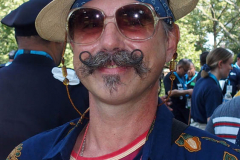 Salute to the HomeTown Heroes Ticker-Tape Parade to honor essential workers. The parade started in Battery Park and made its way up  Broadway (Canyon of Heroes) to City Hall  where NYC Mayor Bill de Blasio greeted them. The City Hall ceremony was modified because of the extreme heat today. The parade  featured 10 bands and 14 specialty vehicles. 
 The floats  departed in the following order, beginning with  
1.     Hospital Workers
2.     Healthcare Workers
3.     Education & Childcare
4.     First Responders
5.     Community Care
6.     City Workers
7.     Advocacy Organizations
8.     Transportation
9.     Hospitality & Building Care
10.  Emergency Food
11.  Communication & Delivery
12.  Small Businesses & Bodega
13.  Utilities
14.  Reinforcements