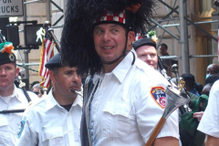 Salute to the HomeTown Heroes Ticker-Tape Parade to honor essential workers. The parade started in Battery Park and made its way up  Broadway (Canyon of Heroes) to City Hall  where NYC Mayor Bill de Blasio greeted them. The City Hall ceremony was modified because of the extreme heat today. The parade  featured 10 bands and 14 specialty vehicles. 
 The floats  departed in the following order, beginning with  
1.     Hospital Workers
2.     Healthcare Workers
3.     Education & Childcare
4.     First Responders
5.     Community Care
6.     City Workers
7.     Advocacy Organizations
8.     Transportation
9.     Hospitality & Building Care
10.  Emergency Food
11.  Communication & Delivery
12.  Small Businesses & Bodega
13.  Utilities
14.  Reinforcements