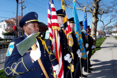 April 28, 2022 Funeral for New York City Firefighter Timothy Klein age 31. He was killed when he was searching for a Autistic boy the Second floor ceiling collapsed on top of both of them killing them in a 3 alarm fire in the Canarsie section of Brooklyn N.Y. 
Photos: Bruce Cotler©2022