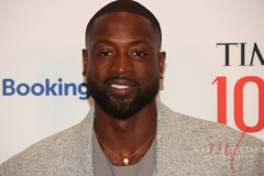 Dwyane Wade (American former professional basketball player) attending the red carpet.