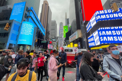 Time Square Chaos
Panic in Times Square after knocked-over planter possibly confused for gunfire

After investigation, police determine no shots fired at Times Square

Sources tell NYPPA there was a dispute between a man and a group of people around 6 p.m.

That's when, police say, a barrier or planter on the street fell over, creating a loud noise.

The man was placed under arrest for possession of marijuana and removed by EMS.

Times Square has been the scene of several shootings in recent months.

Republican mayoral candidate Curtis Sliwa came to the scene.
“It’s the Wild Wild West in Times Square,” he said. “You gotta wonder, people all the over world see these reports.”