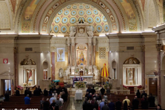 July 13, 2022  NEW YORK   
Funeral for Award wining actor Gennaro Anthony ‘Tony’ Sirico. Friends and Family packed the Church 
to pay respects to him and his family, Tony's biggest role was in the "HBO series "The Sopranos'" . The funeral  was held at the Basilica of Regina Pacis in the Bensonhurst neighborhood in Brooklyn N.Y. where he grew up, A Mass of Christian burial was celebrated by his brother Fr. Robert Sirico at the church.