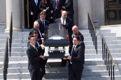 July 13, 2022  NEW YORK   
Funeral for Award wining actor Gennaro Anthony ‘Tony’ Sirico. Friends and Family packed the Church 
to pay respects to him and his family, Tony's biggest role was in the "HBO series "The Sopranos'" . The funeral  was held at the Basilica of Regina Pacis in the Bensonhurst neighborhood in Brooklyn N.Y. where he grew up, A Mass of Christian burial was celebrated by his brother Fr. Robert Sirico at the church.