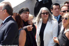 July 13, 2022  NEW YORK   
Funeral for Award wining actor Gennaro Anthony ‘Tony’ Sirico. Friends and Family packed the Church 
to pay respects to him and his family, Tony's biggest role was in the "HBO series "The Sopranos'" . The funeral  was held at the Basilica of Regina Pacis in the Bensonhurst neighborhood in Brooklyn N.Y. where he grew up, A Mass of Christian burial was celebrated by his brother Fr. Robert Sirico at the church.  Lorraine Bracco, Steven Van Zandt