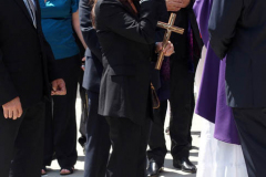 July 13, 2022  NEW YORK   
Funeral for Award wining actor Gennaro Anthony ‘Tony’ Sirico. Friends and Family packed the Church 
to pay respects to him and his family, Tony's biggest role was in the "HBO series "The Sopranos'" . The funeral  was held at the Basilica of Regina Pacis in the Bensonhurst neighborhood in Brooklyn N.Y. where he grew up, A Mass of Christian burial was celebrated by his brother Fr. Robert Sirico at the church.