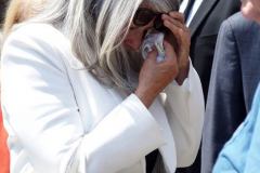 July 13, 2022  NEW YORK   
Funeral for Award wining actor Gennaro Anthony ‘Tony’ Sirico. Friends and Family packed the Church 
to pay respects to him and his family, Tony's biggest role was in the "HBO series "The Sopranos'" . The funeral  was held at the Basilica of Regina Pacis in the Bensonhurst neighborhood in Brooklyn N.Y. where he grew up, A Mass of Christian burial was celebrated by his brother Fr. Robert Sirico at the church.  Lorraine Bracco,