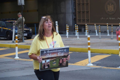 New York,  September 26, 2021 20th Tunnel 2 Tower Run. Runners start in Brooklyn run thru the Hugh L. Carey Tunnel and end the run by the Freedom tower in Manhattan.