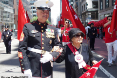 May 21, 2022  NEW YORK -- New Yorkers celebrated  The Turkish Day Parade.. The  annual Turkish Day Parade and Festival in Manhattan not only celebrates Turkish culture and identity, but it marked the 103th anniversary of the country's War of Independence.