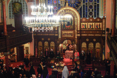 Other religious assemblies came together to pray to offer prayers and support for Ukraine and people affected by the war. 
NY Governor Kathy Hochul also came in attendance, showing her support and expressing the admiration for the resilience of Ukrainian people. 
Amongst other who attended were, Rev. Dr Chryssavgis, H.E. Antony of Hierapolis, Rabbi Joseph Potasnik, H.E. Timothy Cardinal Dolan, Ukrainian Ambassador to the United States, Sergyi Kyslytsya, H.E. Archbishop Elpidophoros of America and others. Wednesday, March 9, 2022. New York, New York. (C) Bianca Otero