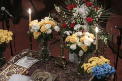 Other religious assemblies came together to pray to offer prayers and support for Ukraine and people affected by the war. 
NY Governor Kathy Hochul also came in attendance, showing her support and expressing the admiration for the resilience of Ukrainian people. 
Amongst other who attended were, Rev. Dr Chryssavgis, H.E. Antony of Hierapolis, Rabbi Joseph Potasnik, H.E. Timothy Cardinal Dolan, Ukrainian Ambassador to the United States, Sergyi Kyslytsya, H.E. Archbishop Elpidophoros of America and others. Wednesday, March 9, 2022. New York, New York. (C) Bianca Otero