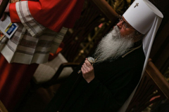 Other religious assemblies came together to pray to offer prayers and support for Ukraine and people affected by the war. 
NY Governor Kathy Hochul also came in attendance, showing her support and expressing the admiration for the resilience of Ukrainian people. 
Amongst other who attended were, Rev. Dr Chryssavgis, H.E. Antony of Hierapolis, Rabbi Joseph Potasnik, H.E. Timothy Cardinal Dolan, Ukrainian Ambassador to the United States, Sergyi Kyslytsya, H.E. Archbishop Elpidophoros of America and others. Wednesday, March 9, 2022. New York, New York. (C) Bianca Otero