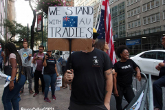 New York,  September 21, United Nations convenes its General Assembly political figures from around the world come and speak
to other nations leaders while outside of the United Nations various protest occur. Tight security has blocked off a large area surrounding the  United Nations Building.