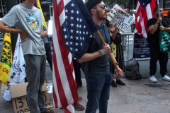 New York,  September 21, United Nations convenes its General Assembly political figures from around the world come and speak
to other nations leaders while outside of the United Nations various protest occur. Tight security has blocked off a large area surrounding the  United Nations Building.