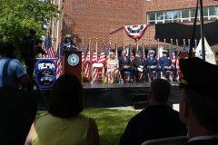 USCG Sector New York
UPH Renaming Ceremony
June 09, 2021
Sector New York
Staten Island, NY

For credit:  Mary DiBiase Blaich
The US Coast Guard renamed personnel housing after a NYPD/USCG Reserve 9/11 hero, Vincent G Danz. He died responding to the 9/11 attack.  Attending the ceremony were Police Commissioner Dermot Shea; Sector New York Commander Zeita Merchant; Angela Danz-Donohue, widow of Vincent Danz; and their three children.