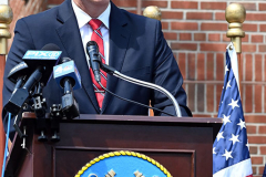 USCG Sector New York
UPH Renaming Ceremony
June 09, 2021
Sector New York
Staten Island, NY

For credit:  Mary DiBiase Blaich
The US Coast Guard renamed personnel housing after a NYPD/USCG Reserve 9/11 hero, Vincent G Danz. He died responding to the 9/11 attack.  Attending the ceremony were Police Commissioner Dermot Shea; Sector New York Commander Zeita Merchant; Angela Danz-Donohue, widow of Vincent Danz; and their three children.