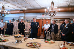 Monday, October 04, 2021
USCG Memorial Rededication
The Battery 
New York, NY
Photographs by
Mary DiBiase Blaich
The Coast Guard Memorial sculpture created by Norman Millet Thomas was originally dedicated in 1954.  Today, it was rededicated
In a new plaza created in front of the Coast Guard building in lower Manhattan.  Among the dignitaries attending were USCG Commandant Karl Schultz; Rear Admiral Thomas G. Allan, Commander, First Coast Guard District; Captain Zeita Merchant, Commander, Coast Guard Sector New York; State Senator Brian Kavanagh; Congressman Jerrold Nadler, and Warrie Price, President and Founder, The Battery Conservancy.  A reception followed at the historic Fraunces Tavern.