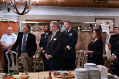 Monday, October 04, 2021
USCG Memorial Rededication
The Battery 
New York, NY
Photographs by
Mary DiBiase Blaich
The Coast Guard Memorial sculpture created by Norman Millet Thomas was originally dedicated in 1954.  Today, it was rededicated
In a new plaza created in front of the Coast Guard building in lower Manhattan.  Among the dignitaries attending were USCG Commandant Karl Schultz; Rear Admiral Thomas G. Allan, Commander, First Coast Guard District; Captain Zeita Merchant, Commander, Coast Guard Sector New York; State Senator Brian Kavanagh; Congressman Jerrold Nadler, and Warrie Price, President and Founder, The Battery Conservancy.  A reception followed at the historic Fraunces Tavern.