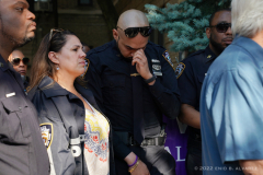 NYPD officials and Bronx elected officials hold a Candlelight Vigil in honor and in memory of NYPD Transit Officer Adrianna Reyes-Gomez who was brutally murdered in her Bronx apartment at 780 Grand Concourse, Bronx, New York 10451 on Wednesday, June 15, 2022

Photography by Enid B. Alvarez