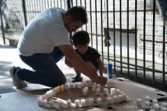 Bronx residents, NYPD officials and Bronx elected officials hold a Candlelight Vigil in honor and in memory of NYPD Transit Officer Adrianna Reyes-Gomez who was brutally murdered in her Bronx apartment at 780 Grand Concourse, Bronx, New York 10451 on Wednesday, June 15, 2022

Photography by Enid B. Alvarez