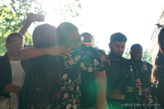 Jullissa Reyes gets comforted by her friends, family and the NYPD after losing her sister Transit Officer Adrianna Reyes-Gomez. Bronx residents, NYPD officials and Bronx elected officials hold a Candlelight Vigil in honor and in memory of NYPD Transit Officer Adrianna Reyes-Gomez who was brutally murdered in her Bronx apartment at 780 Grand Concourse, Bronx, New York 10451 on Wednesday, June 15, 2022

Photography by Enid B. Alvarez