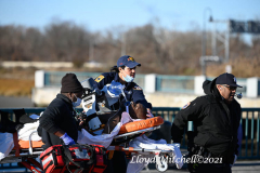 December 12, 2021  New York , FDNY and NYPD  recover body of fisherman who fell into the water and hit his head on a piling at the Canarsie pier this morning.
©Lloyd Mitchell2021