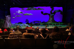 Audience members getting ready to see the show! Located at the Theatre Row (410 W 42nd St., New York on 23 Jan 2022.