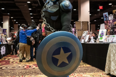 Cosplayers attend the Winter Con Convention at Resorts World NYC in Jamaica, Queens, on Mar. 12, 2022. (Photo by Gabriele Holtermann)