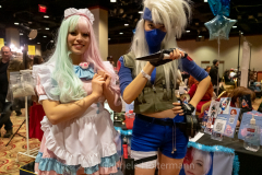 Cosplayers attend the Winter Con Convention at Resorts World NYC in Jamaica, Queens, on Mar. 12, 2022. (Photo by Gabriele Holtermann)