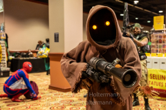 Cosplayers attend the Winter Con Convention at Resorts World NYC in Jamaica, Queens, on Mar. 12, 2022. (Photo by Gabriele Holtermann)